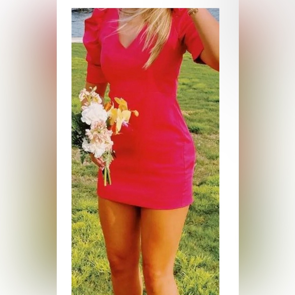 DO+BE Vibrant Pink Mini Dress